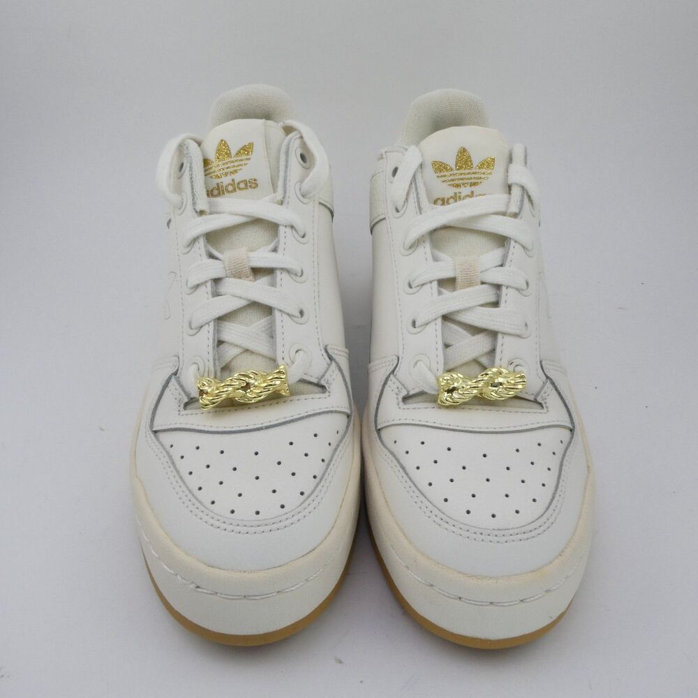 adidas Forum Women's US 8 Bold 'White Linen Green' HQ6959 Sneakers Shoes Excelle - Picture 3 of 8